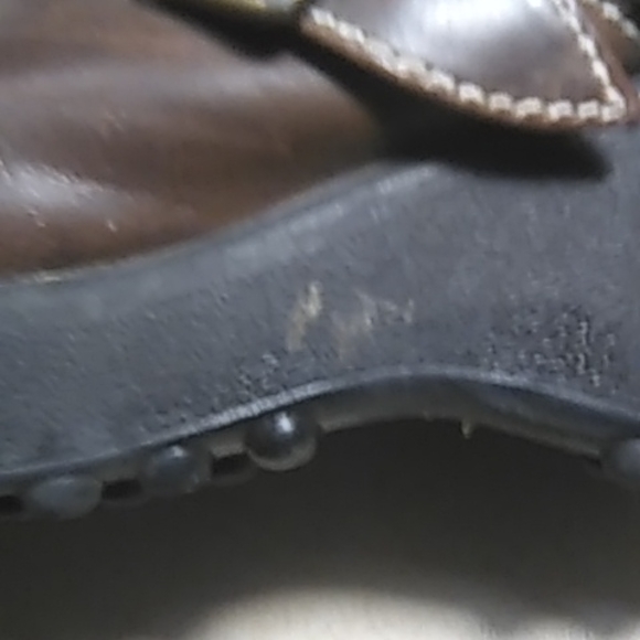 Fashion victim Brown cloge / mule shoes - Picture 10 of 13